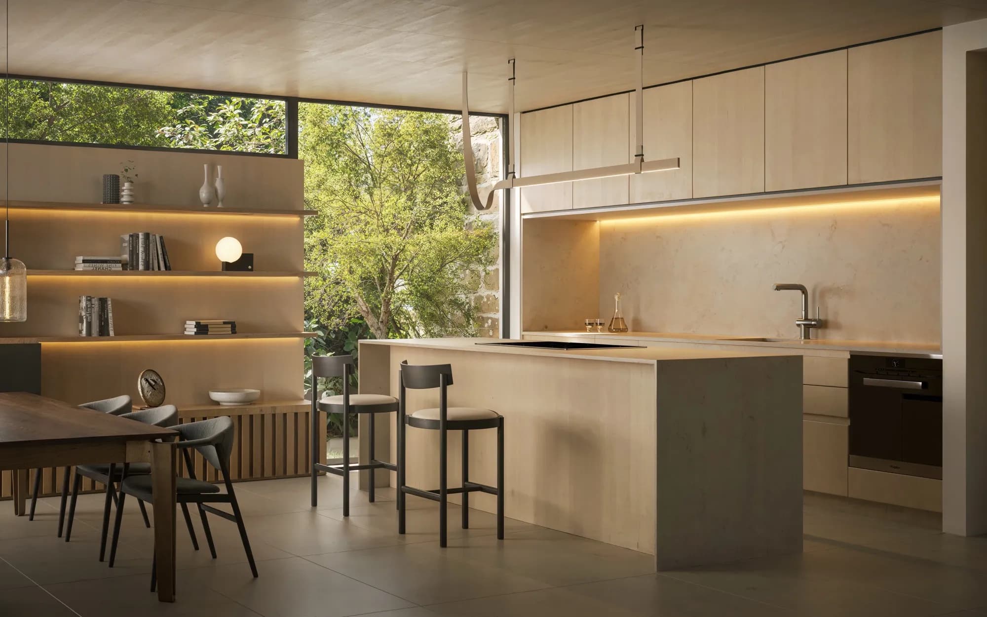 Cerquilla 57B Küche mit Kochinsel