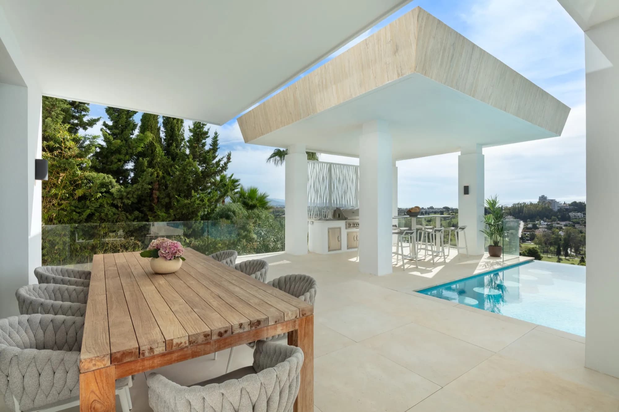 Paraiso 436 Outdoor-Dining Terrasse Pool