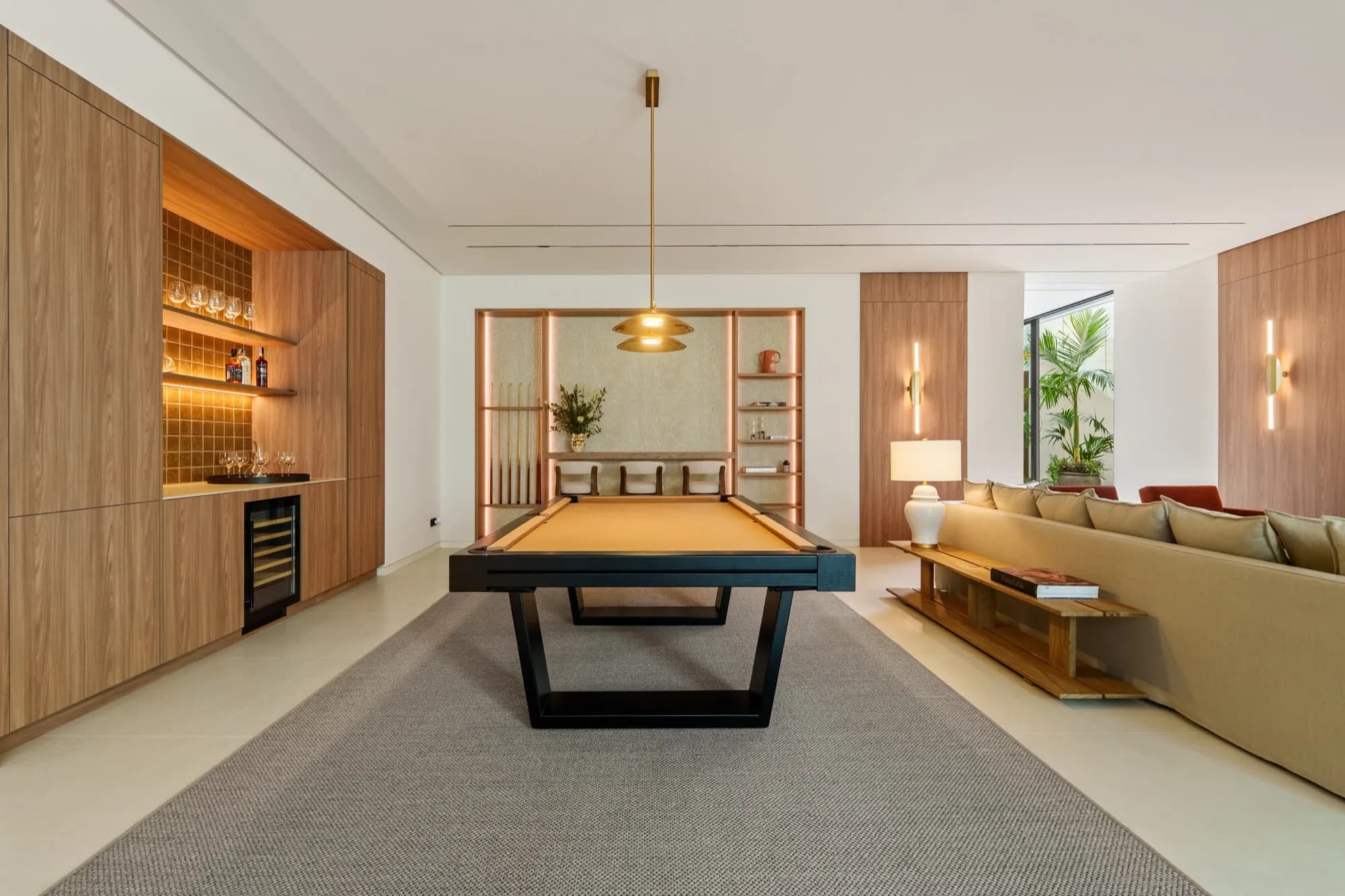 Casa Cazorla Billardraum und Bar