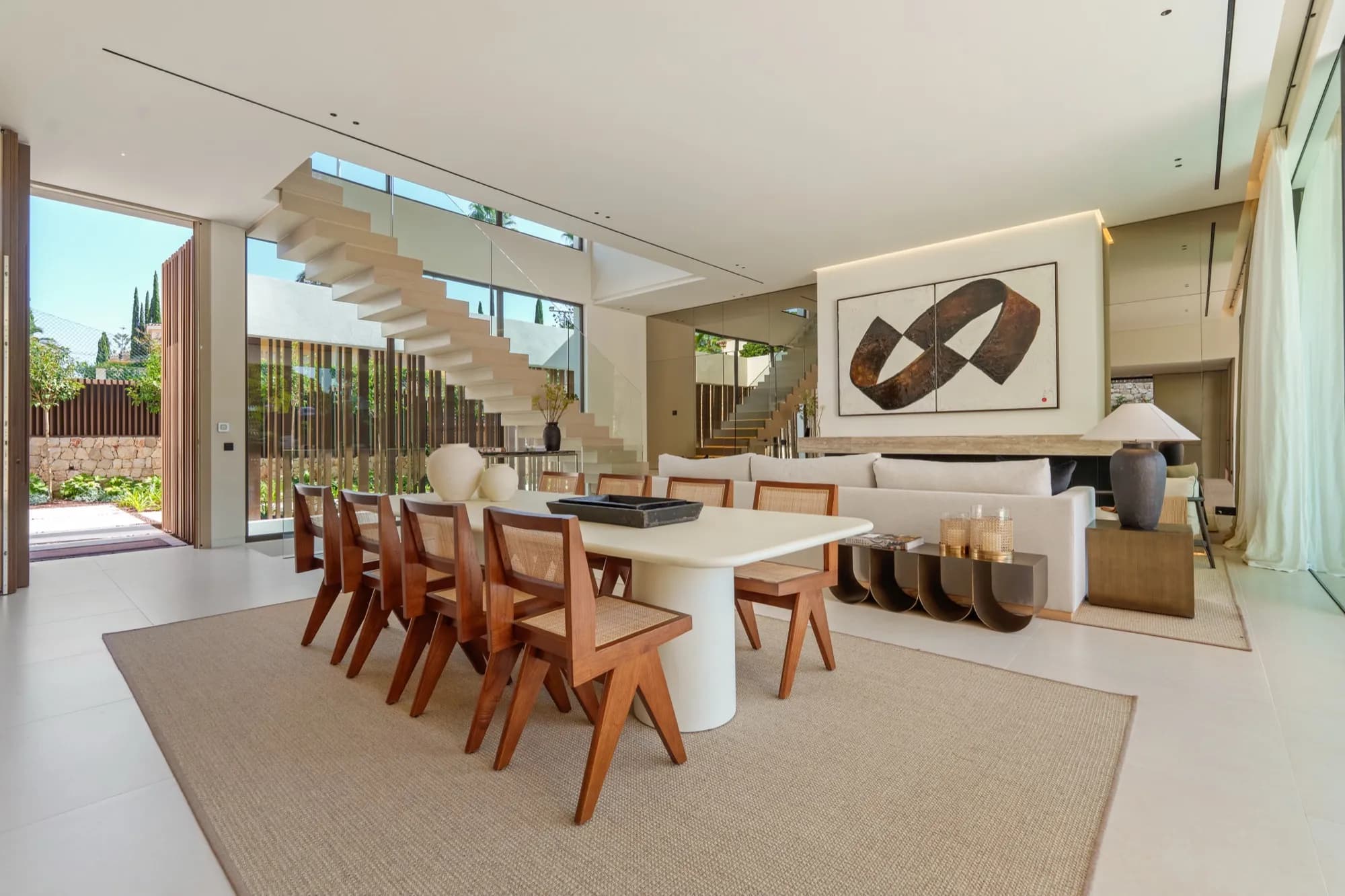 Casa Cazorla Wohnbereich Galerie bei Tag